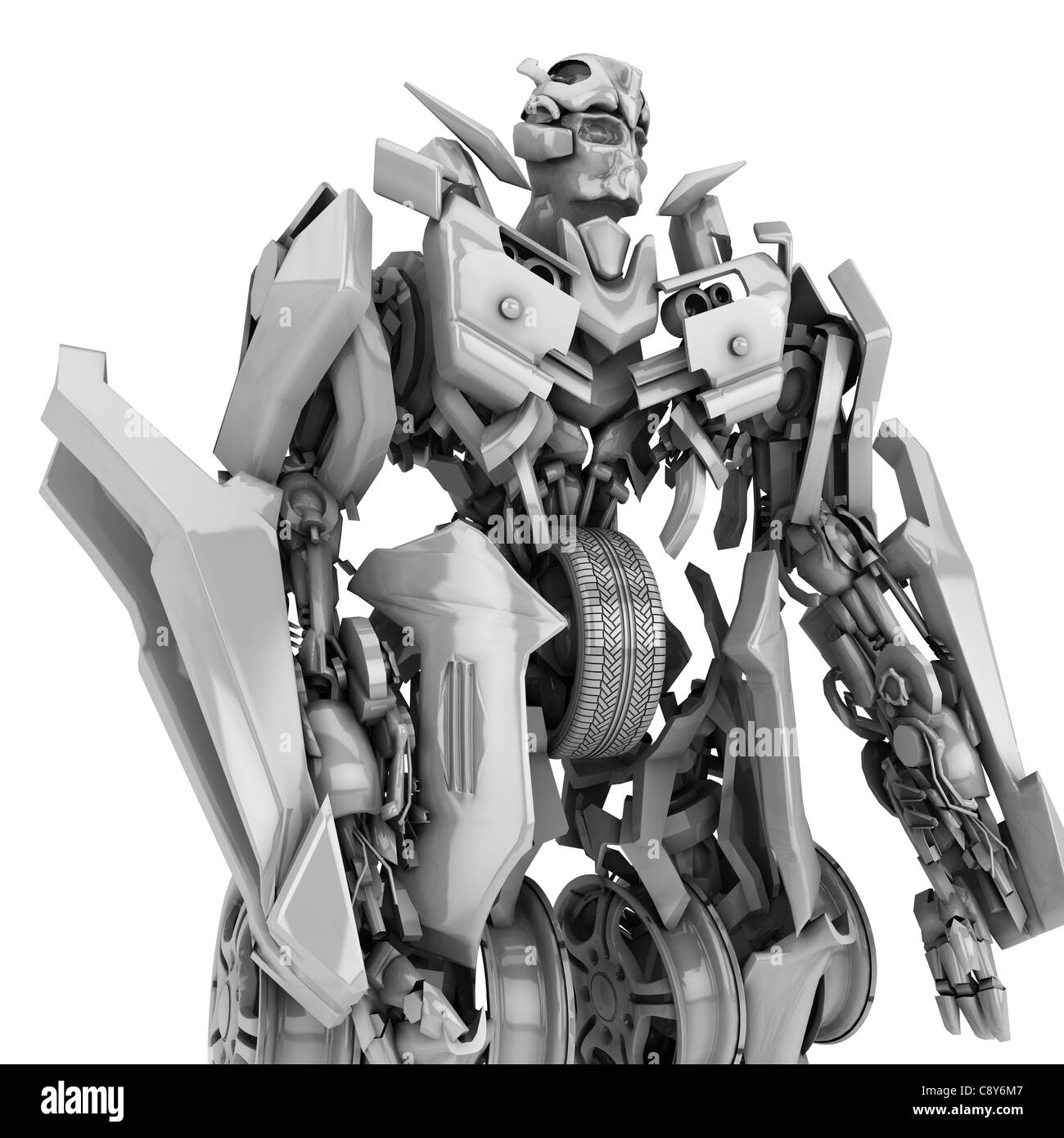 Futuristic robot hi-res stock photography and images - Alamy
