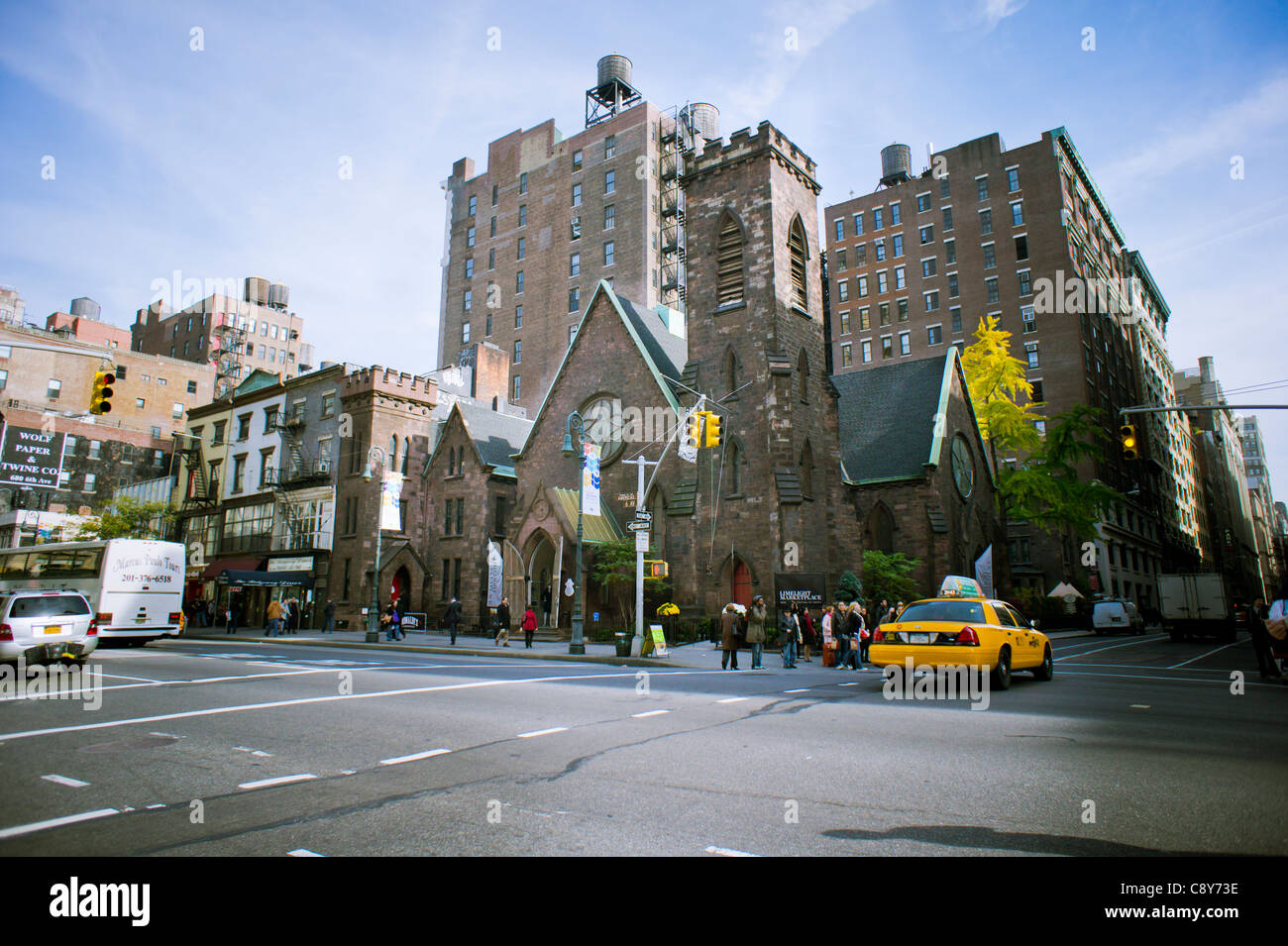 The Limelight Marketplace in the New York neighborhood of Chelsea Stock Photo Alamy