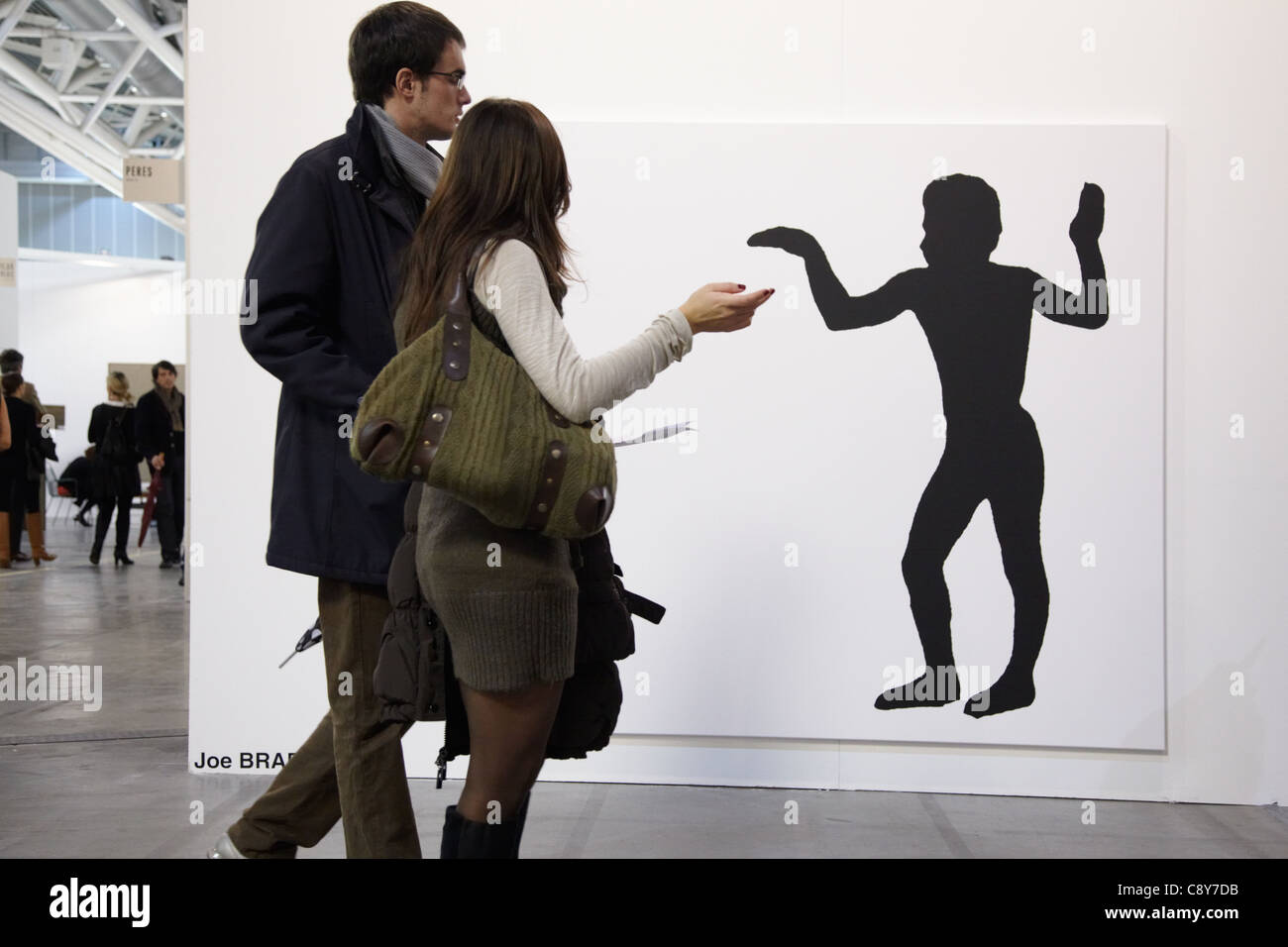 Artissima, Turin 2011, international fair of contemporary art Stock Photo