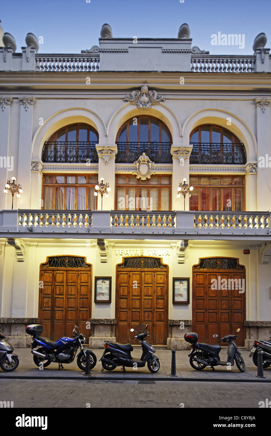 Theatre Talia, Opera, Valencia, Spain Stock Photo