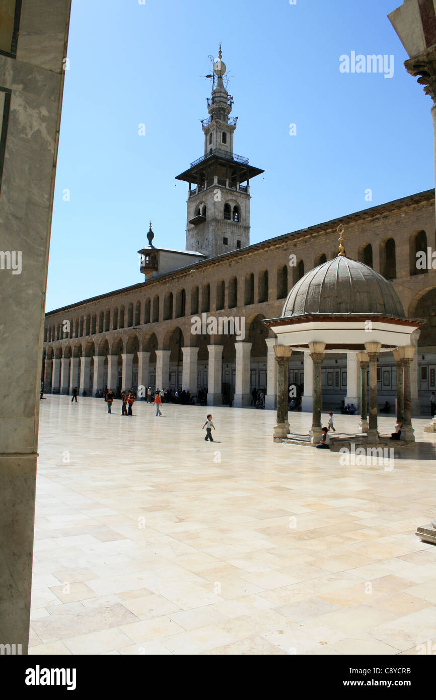 Umayyad Mosque, Damascus Stock Photo