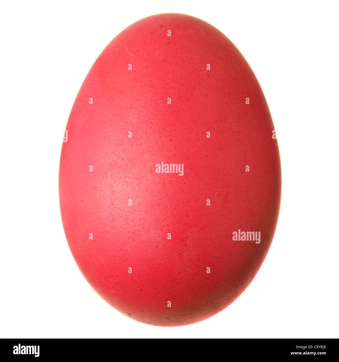 Easter egg isolated over the white background Stock Photo - Alamy