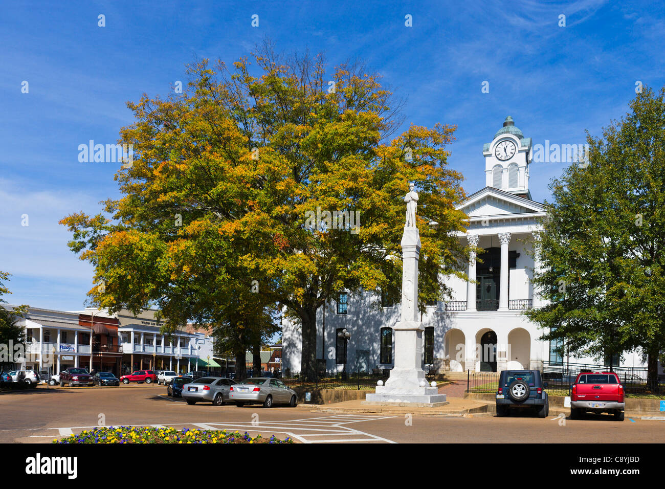 The Courthouse, Courthouse Square in historic downtown Oxford
