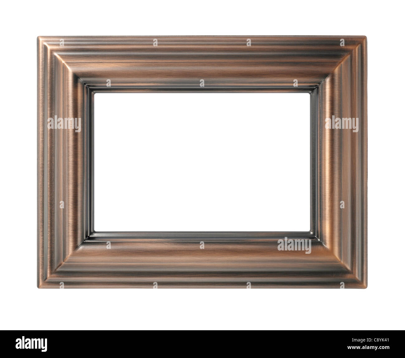 Bronze metal Picture frame Stock Photo Alamy