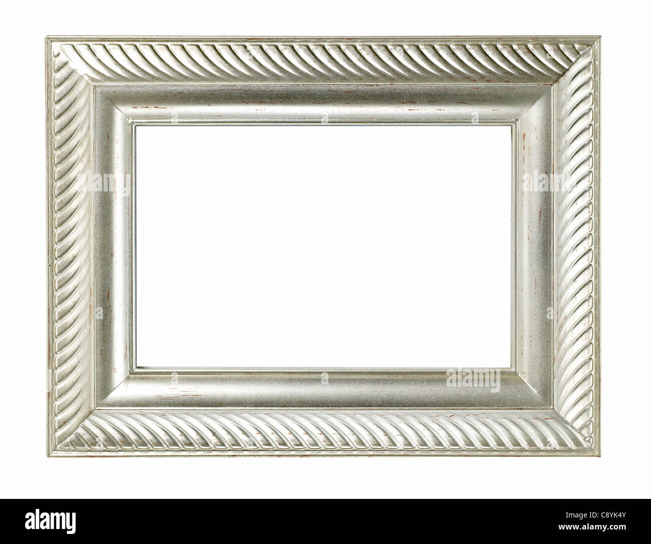 Silver metal picture frame hires stock photography and images Alamy