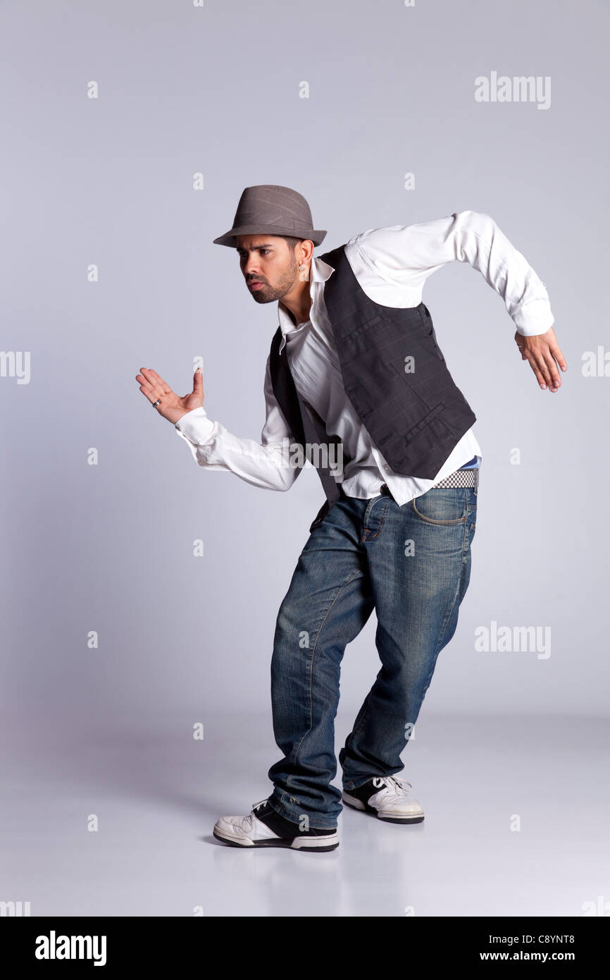 Hip hop dancer showing some movements Stock Photo - Alamy