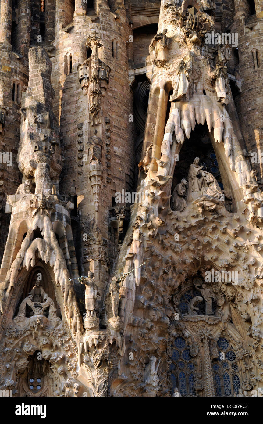 The Nativity Facade, Basílica y Templo Expiatorio de la Sagrada Familia