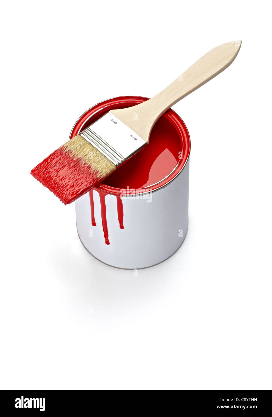 Paint spill red hi-res stock photography and images - Alamy