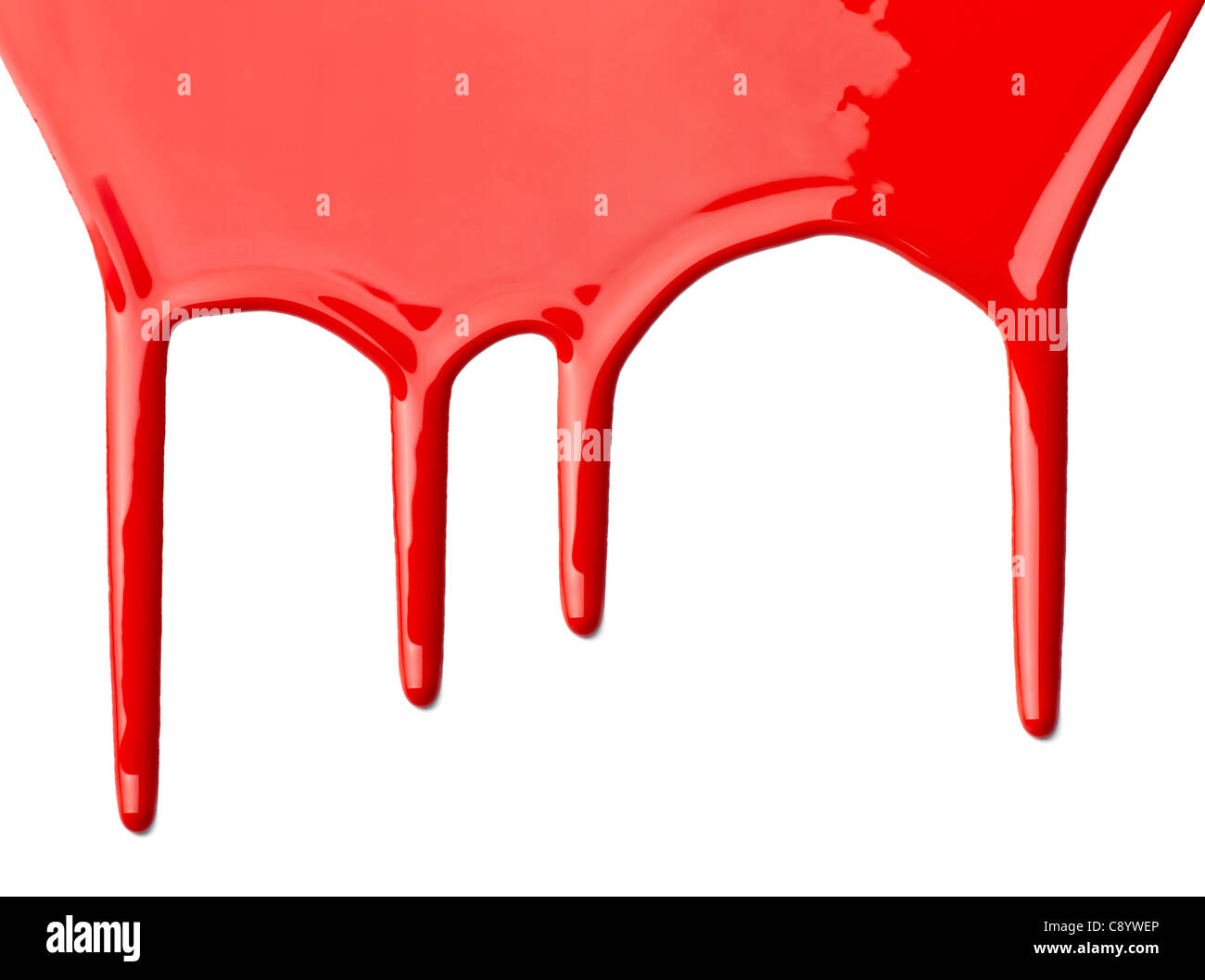 close up of paint leaking Stock Photo Alamy