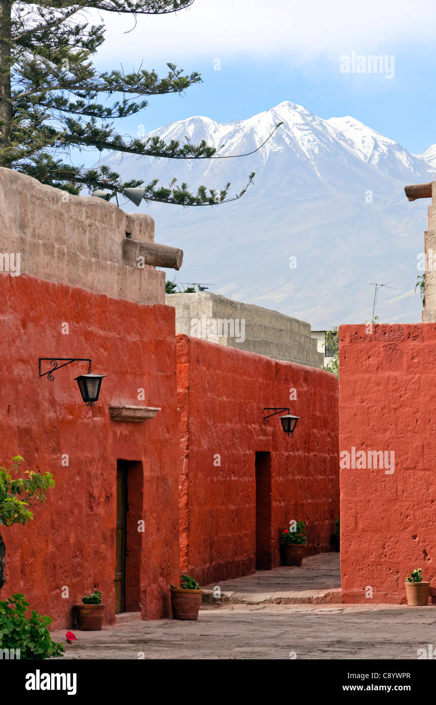 The Monastery of Santa Catalina in Arequipa Peru Stock Photo