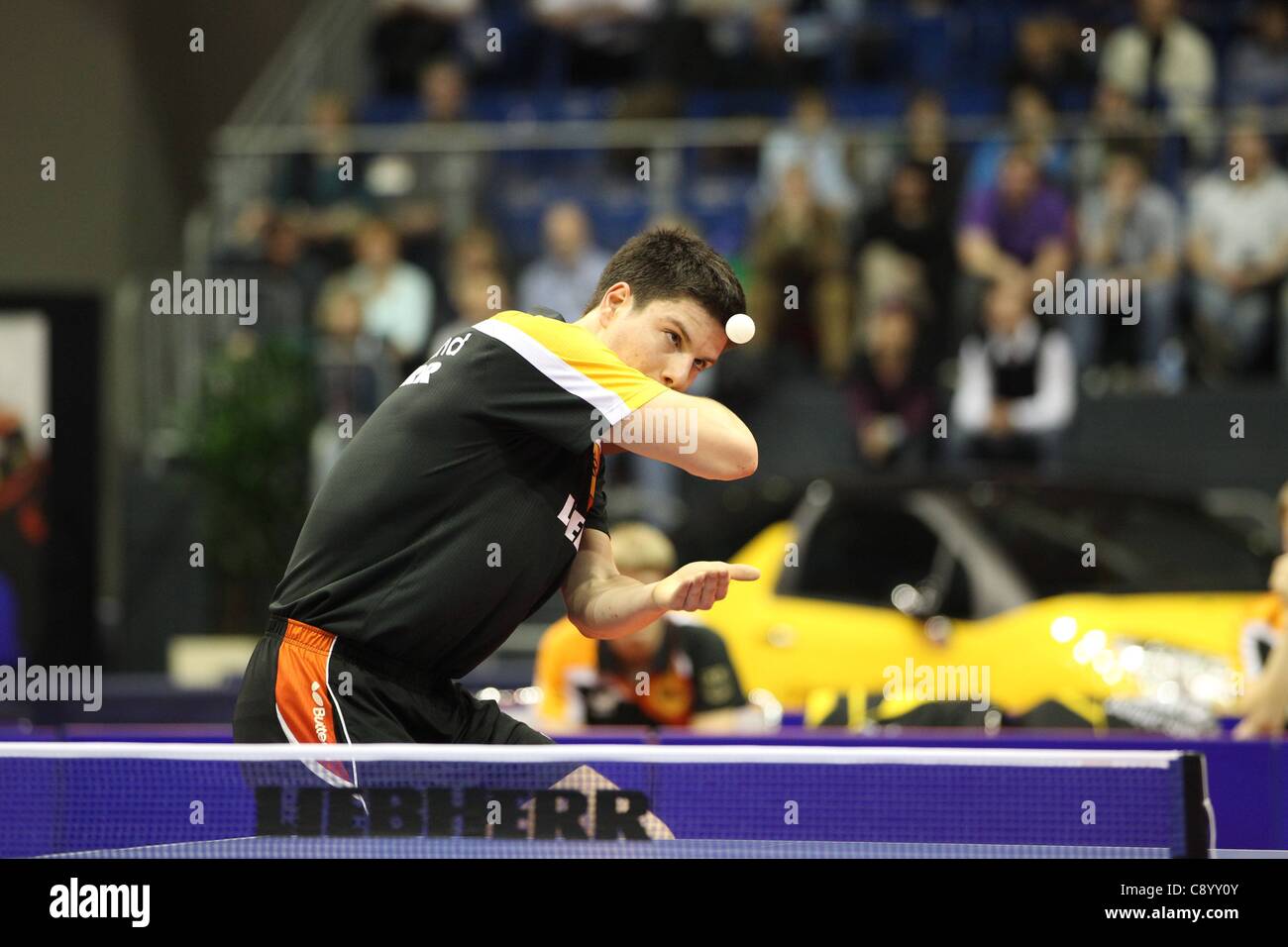 05 11 2011 Magdeburg, Germany. Dimitrij Ovtcharov Germany. Germany vs