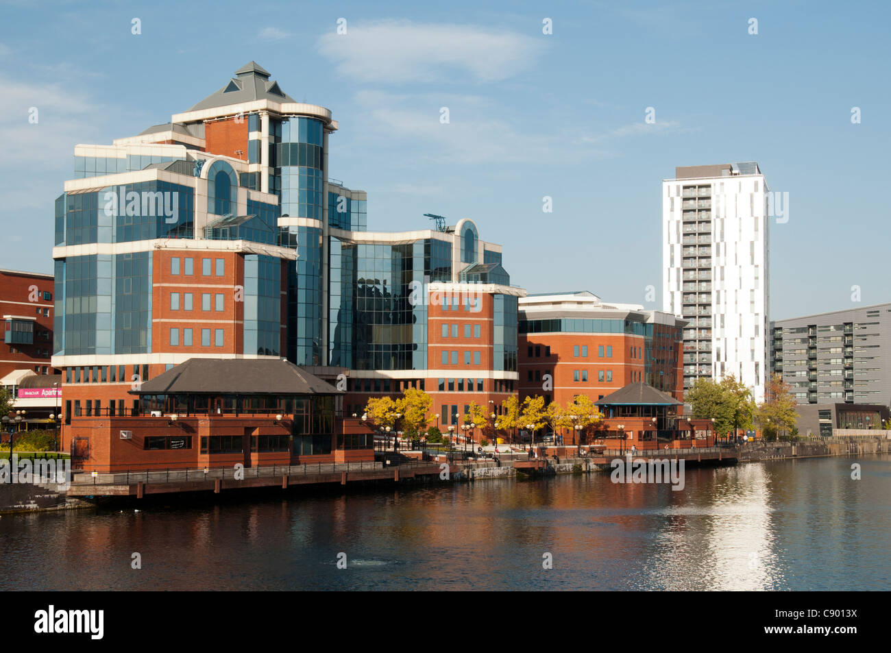 The Victoria Building and the Millennium Tower apartment block, Erie