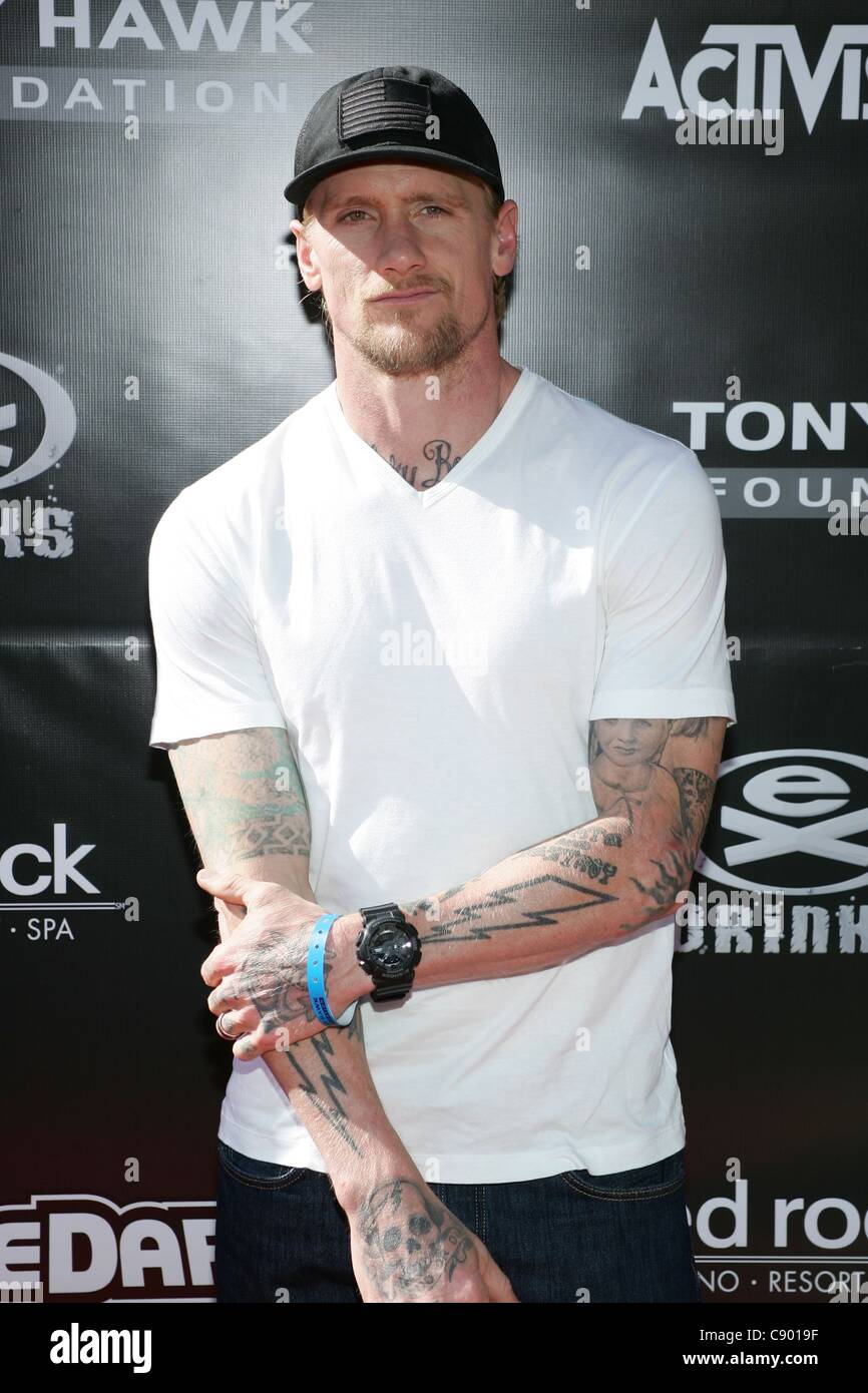 Mike Vallely at a public appearance for 3rd Annual Tony Hawk DeGeDar