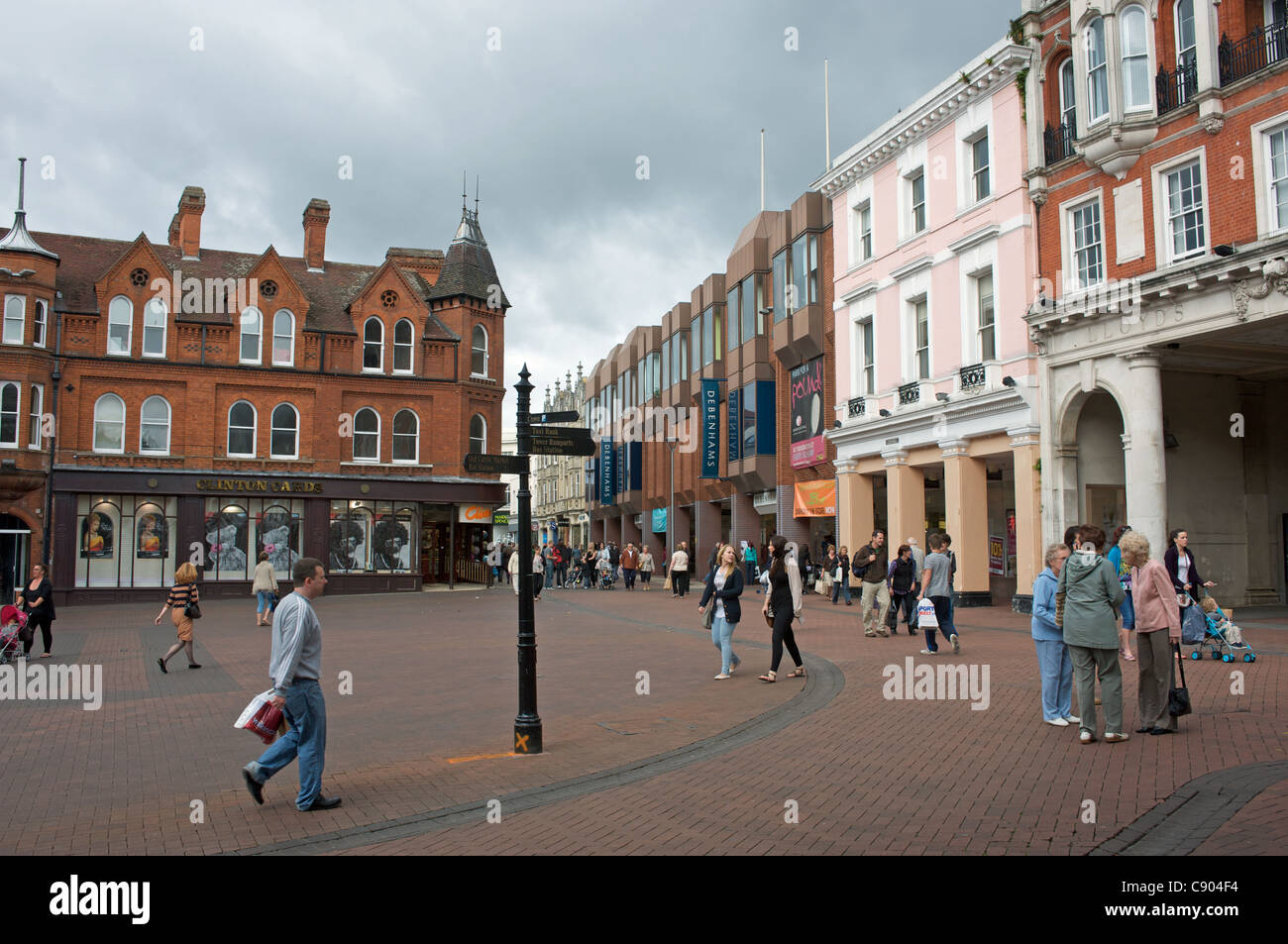 Corn Hill, Ipswich, Suffolk, UK Stock Photo Alamy