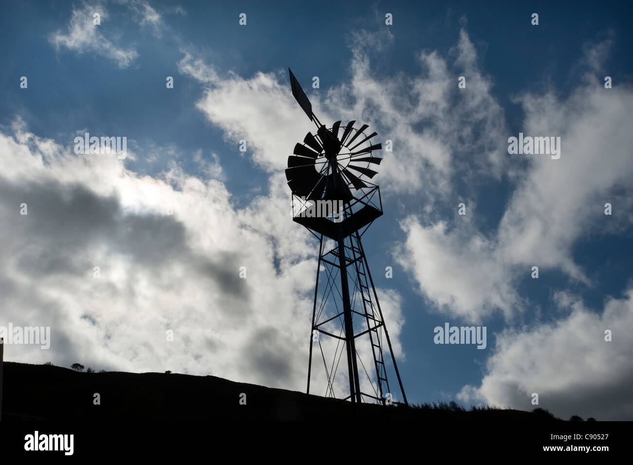 A 'Multi Blade' windmill designed for waterpumping at the Wind