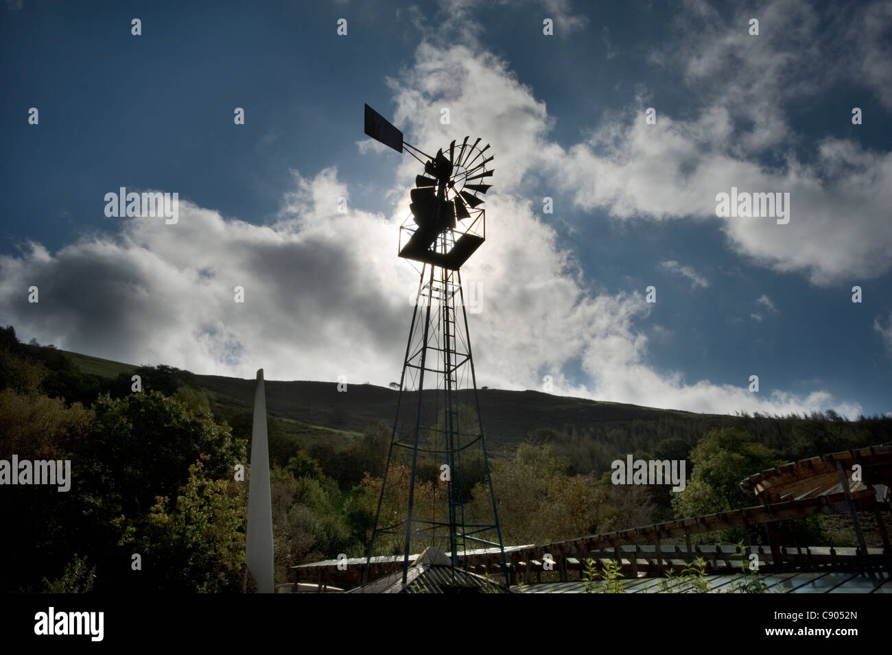 A 'Multi Blade' windmill designed for waterpumping at the Wind