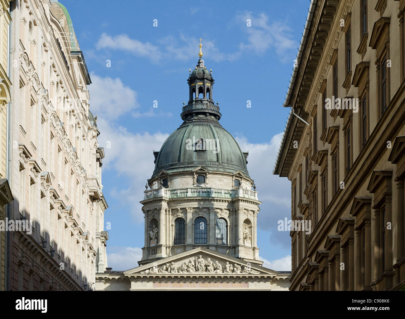 St. Stephen's Basilica Budapest Stock Photo