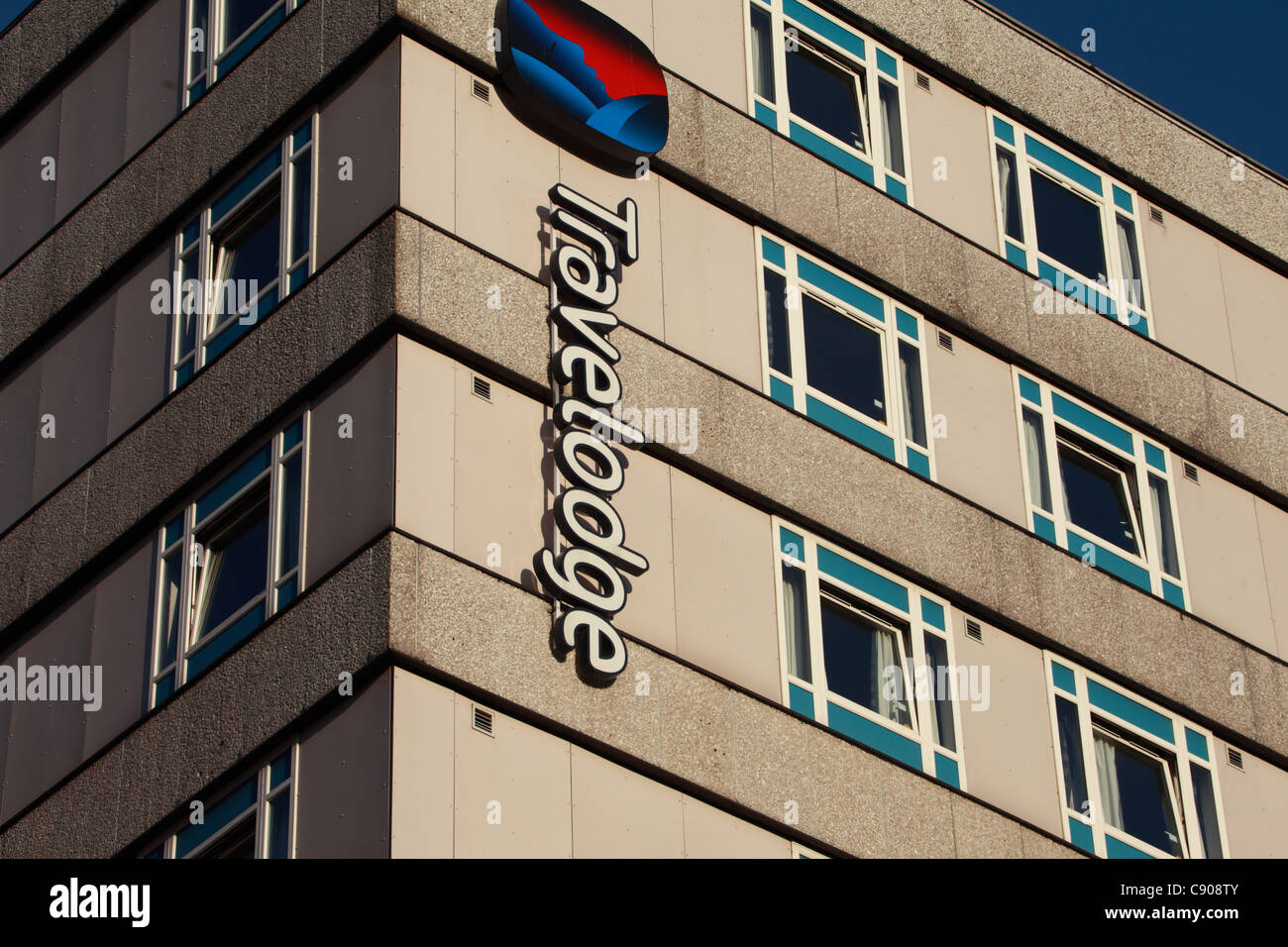 Travelodge hotel in Birmingham city centre UK Stock Photo