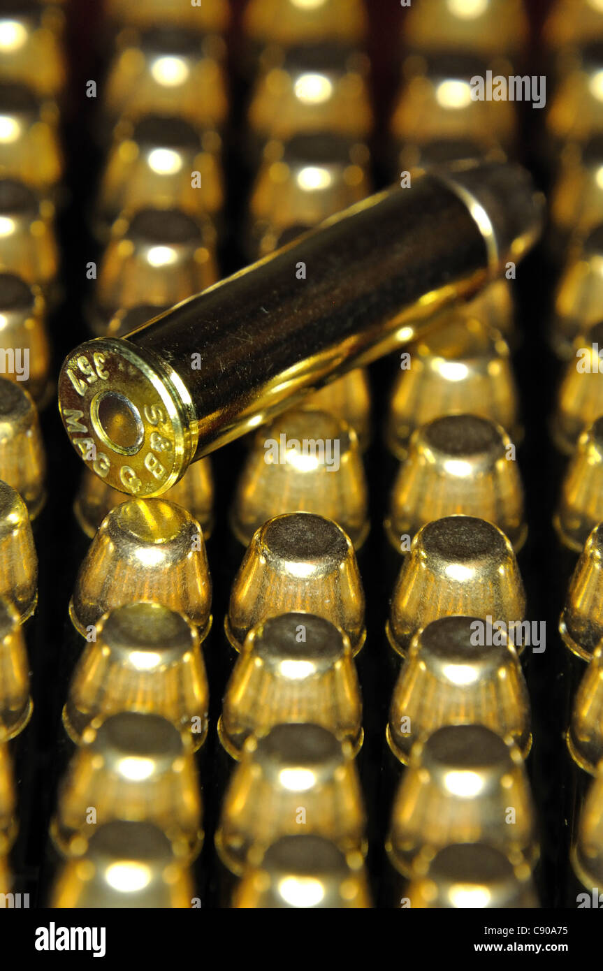 .357 full metal jacket ammunition bullets Stock Photo Alamy