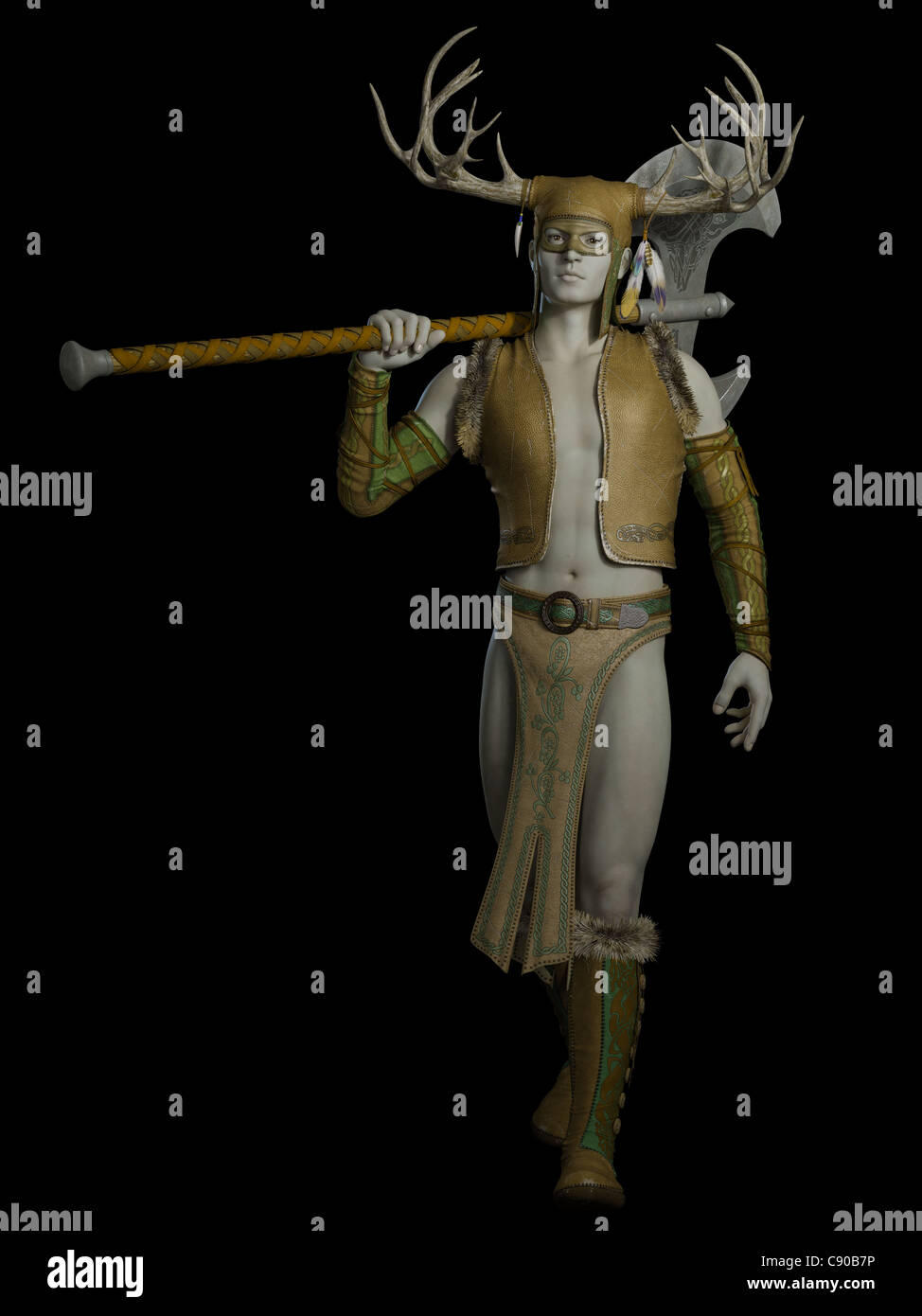 Woodland Deity 1 Stock Photo Alamy Woodland Deity 1 Stock Photo Alamy