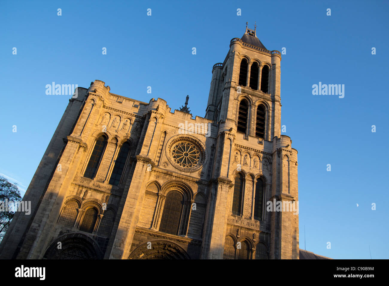 Basilique SaintDenis, Saint Denis, Ile de France, France Stock Photo