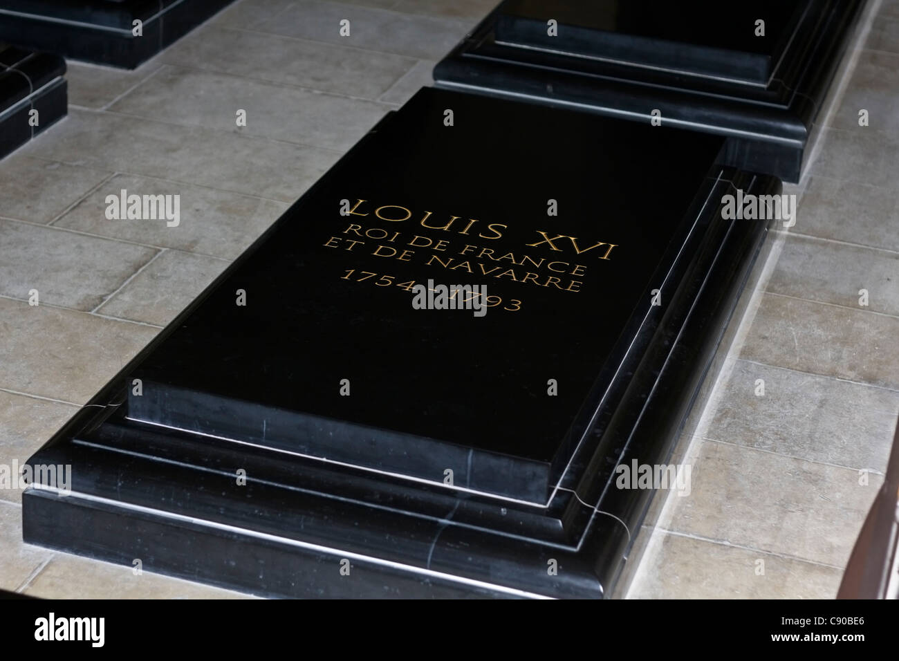 Tomb of King Louis XVI at Basilique SaintDenis, Saint Denis, Ile de