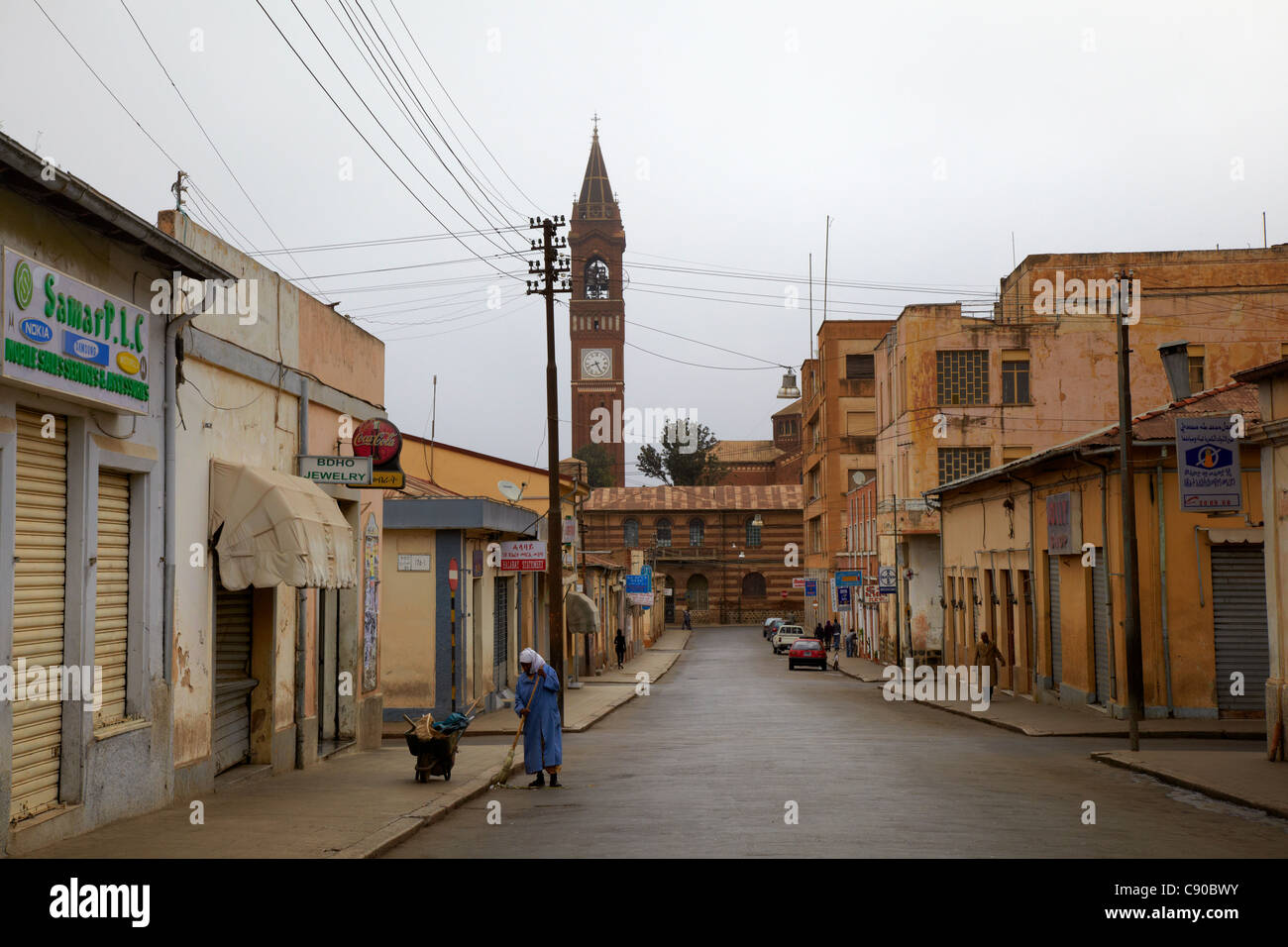 Asmara, Eritrea, Africa Stock Photo
