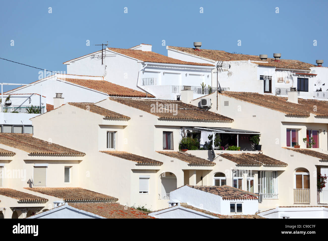Spain white houses hi-res stock photography and images - Alamy
