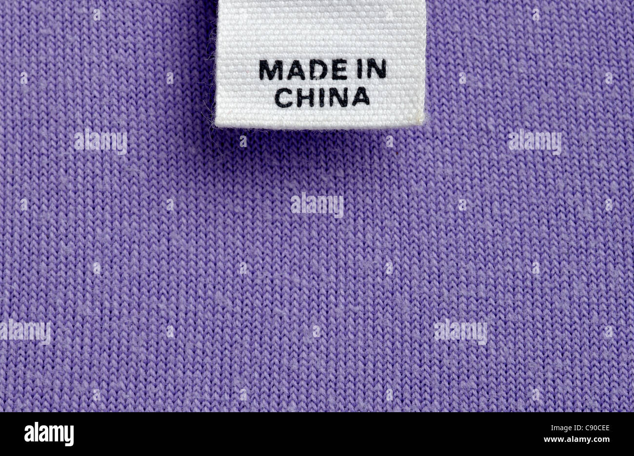 Clothes label in garment made hi-res stock photography and images - Alamy