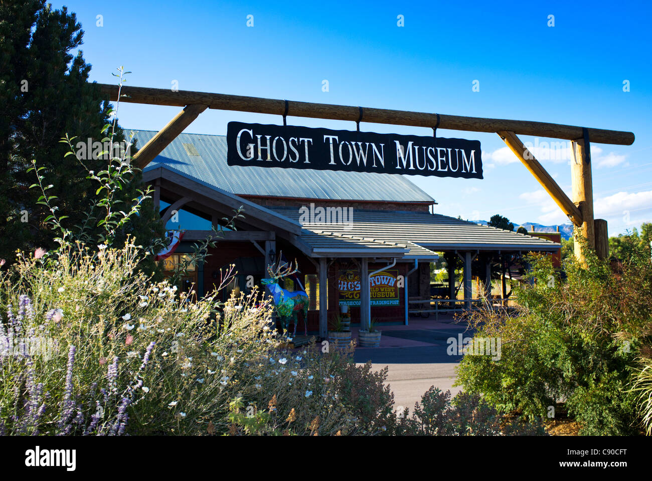 The Ghost Town Museum in Colorado Springs, Colorado  USA Stock Photo