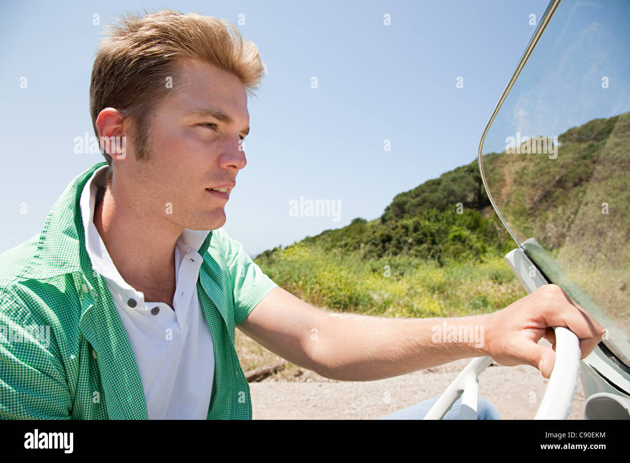 Driving convertible car hi-res stock photography and images - Alamy