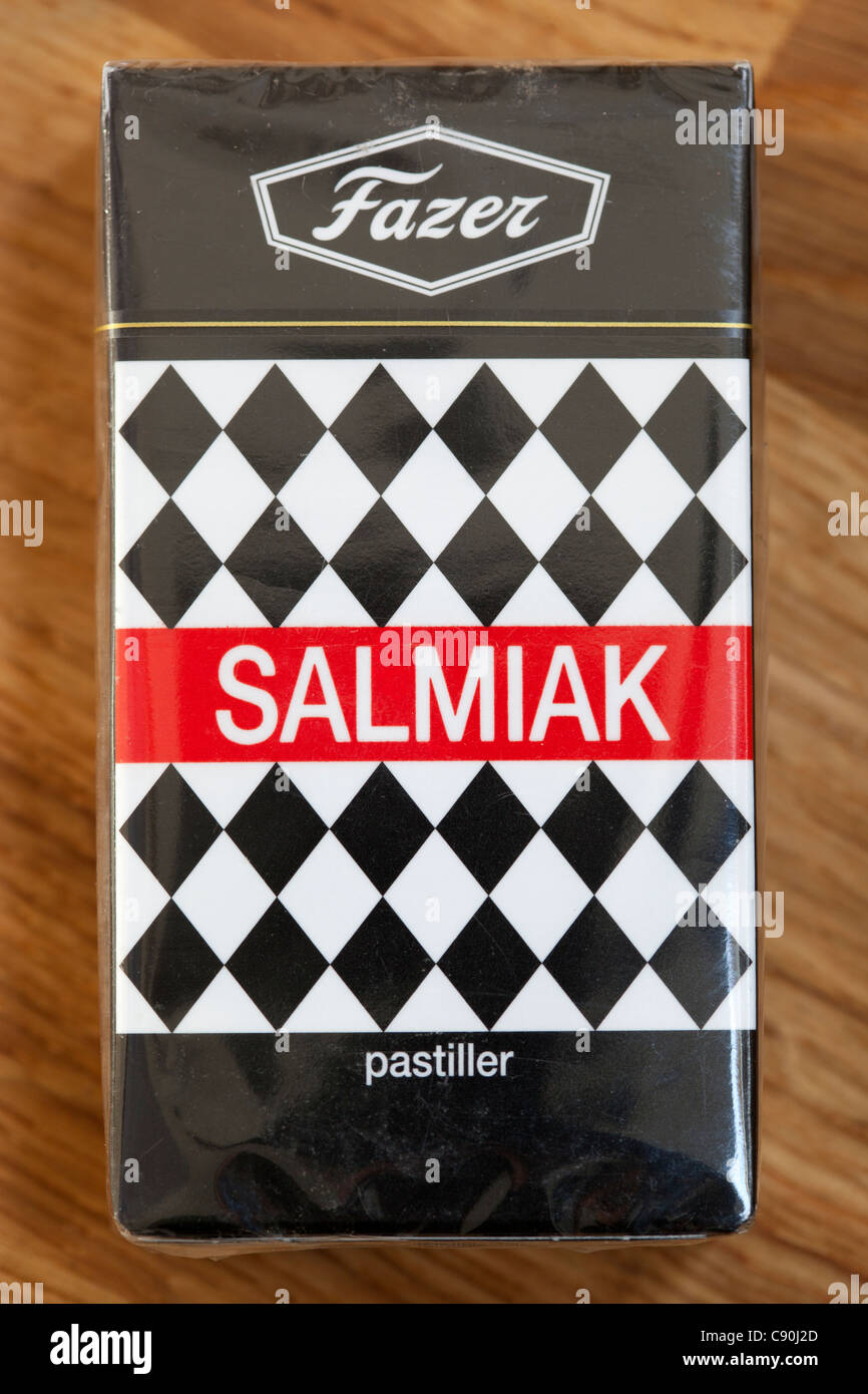 Salmiak Sweets Stock Photo