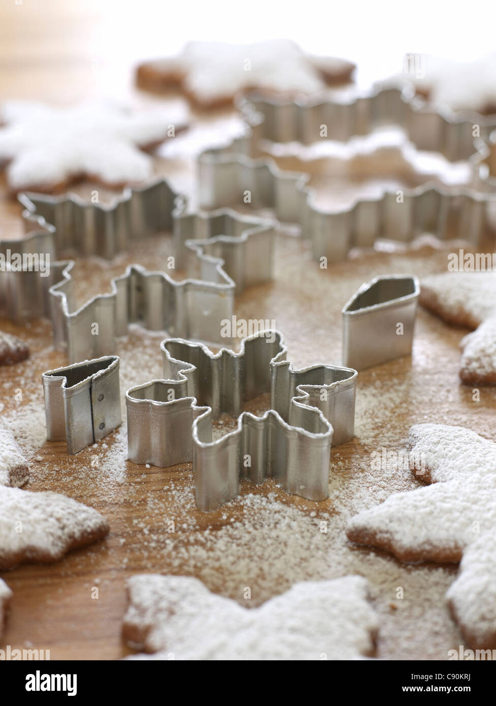 making Christmas cookies Stock Photo - Alamy