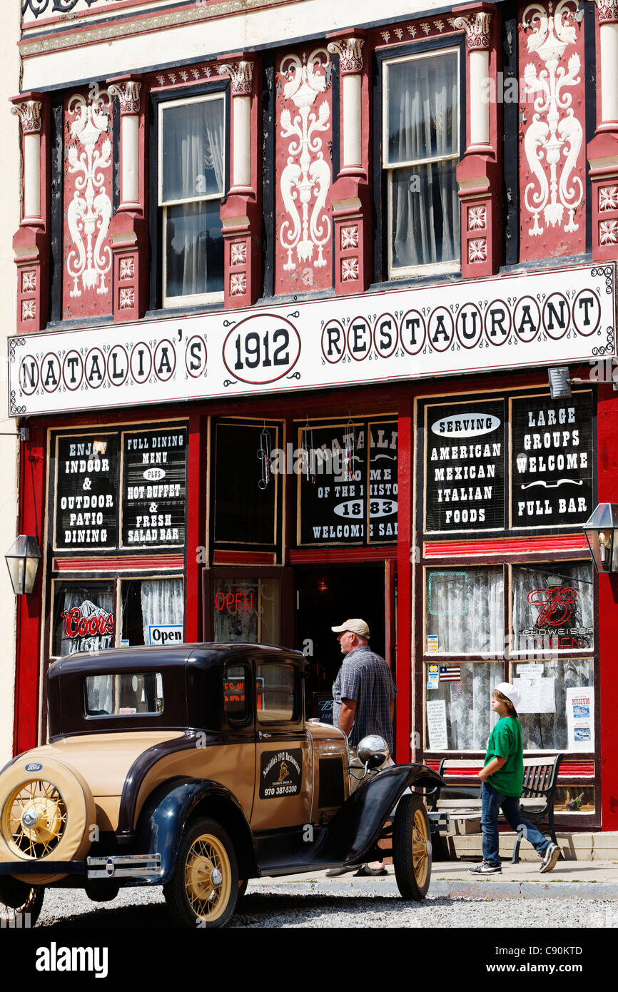 Natalia's 1912 restaurant, Silverton, Colorado, USA, North America