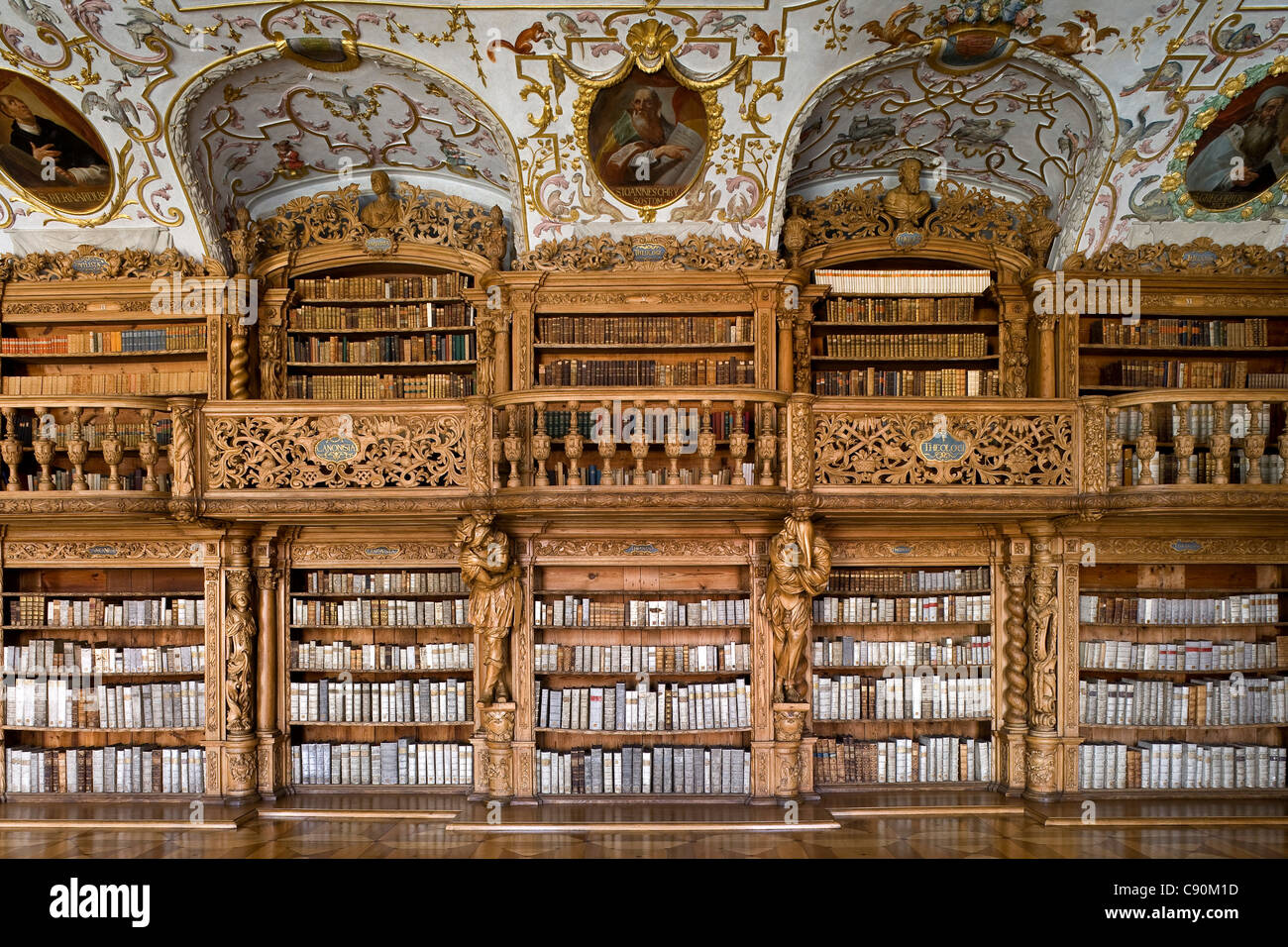 Waldsassen abbey library hi-res stock photography and images - Alamy