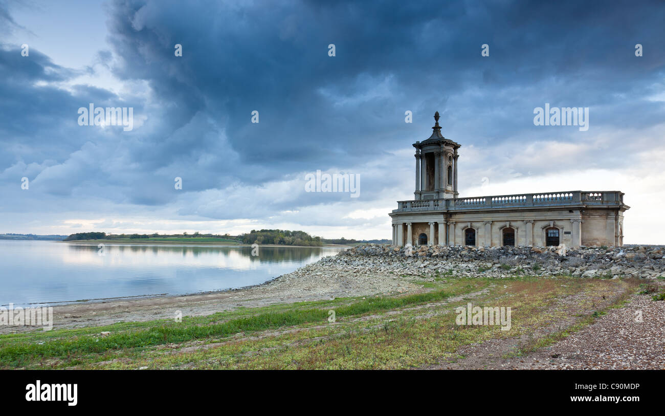 Normanton Church on Rutland Water Stock Photo - Alamy