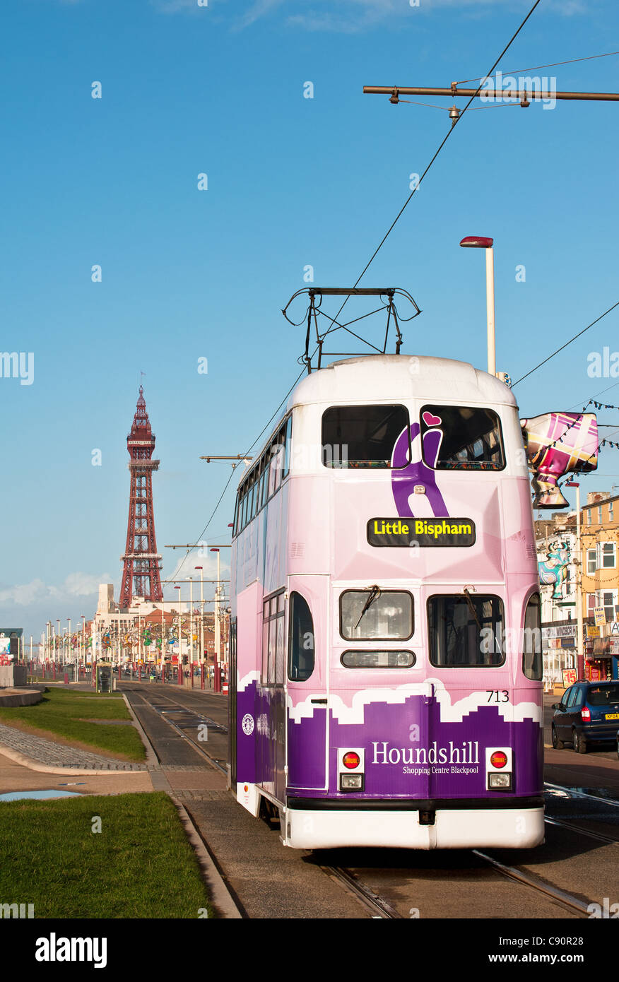 Blackpool Tramway system Stock Photo Alamy