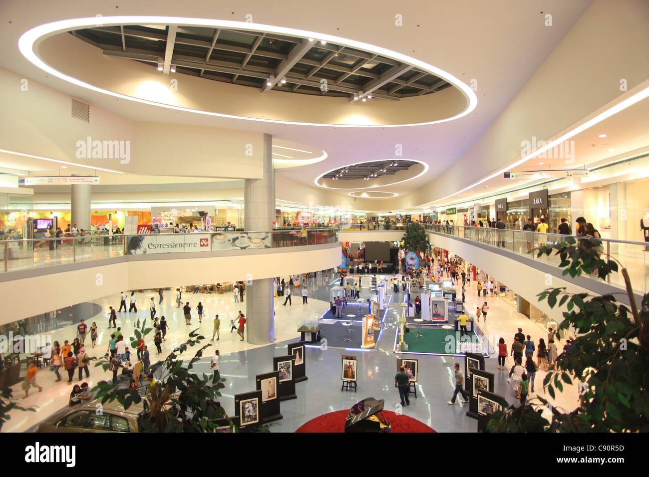 Greenbelt 5 shopping mall in Makati, Manila, Makati City, Manila, Luzon Island, Philippines, Asia Stock Photo