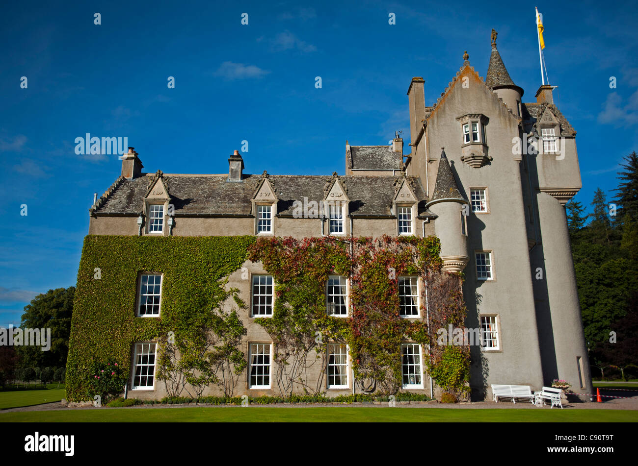 Ballindalloch Castle, Aberdeenshire, Scotland Stock Photo