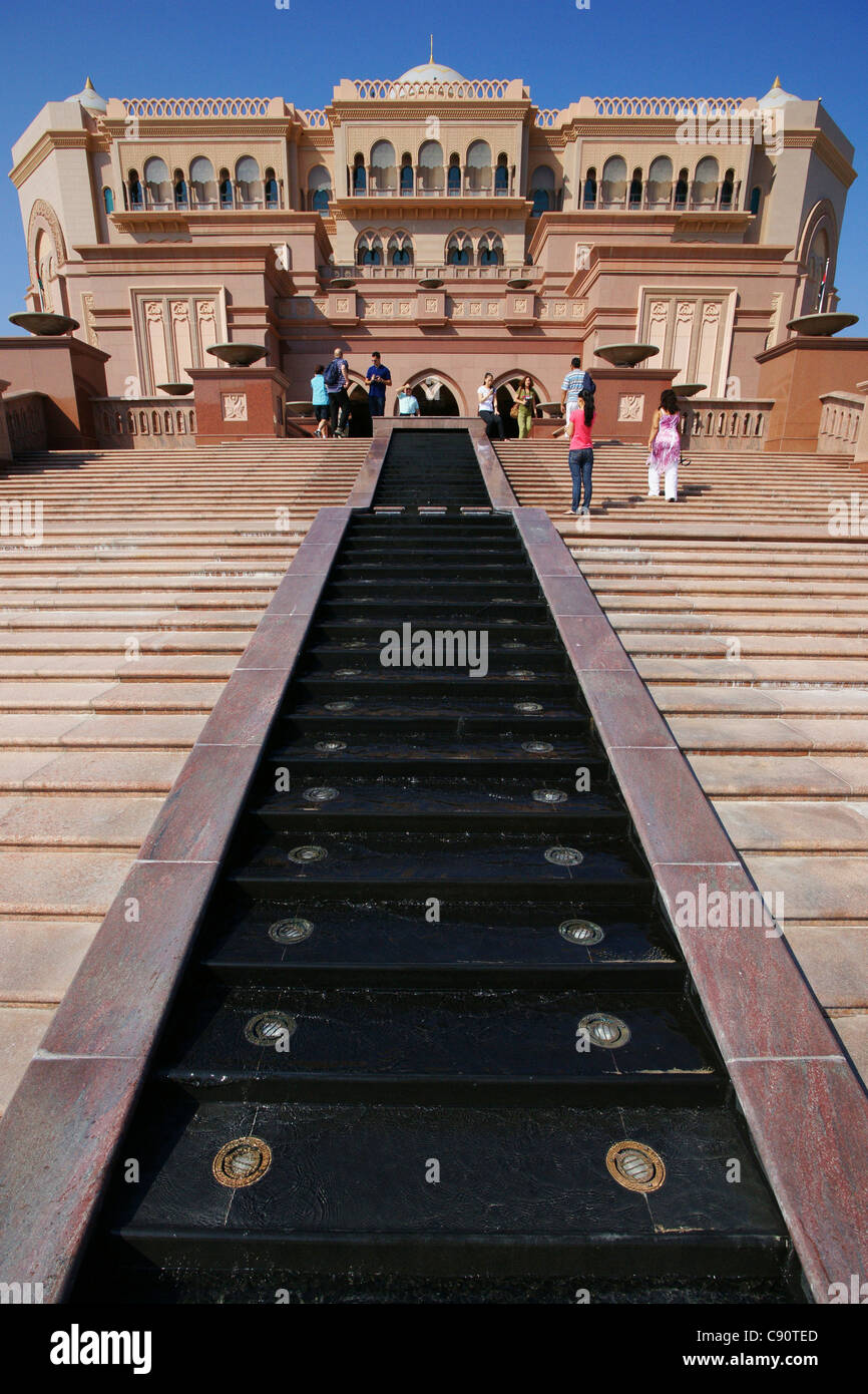 Emirates Palace Hotel, Abu Dhabi, United Arab Emirates, UAE Stock Photo