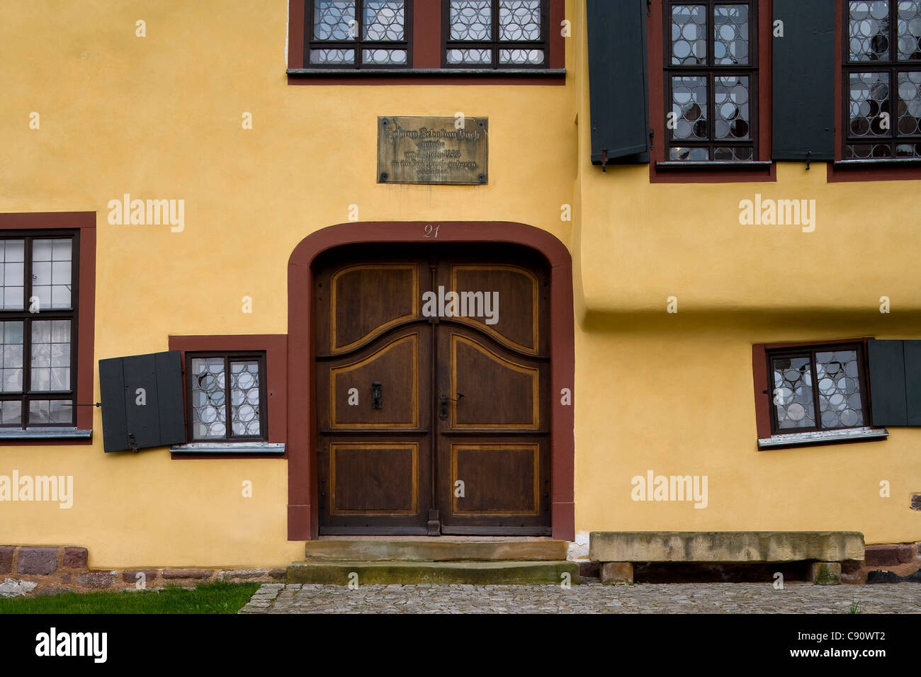 Entrance Of Bachhaus Supposable House Of Johann Sebastian Bach S