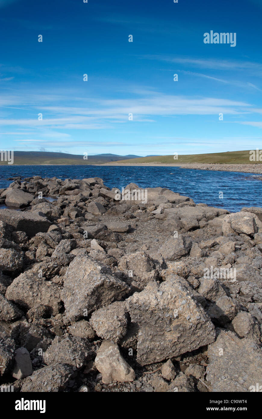 Cow Green reservoir was created in