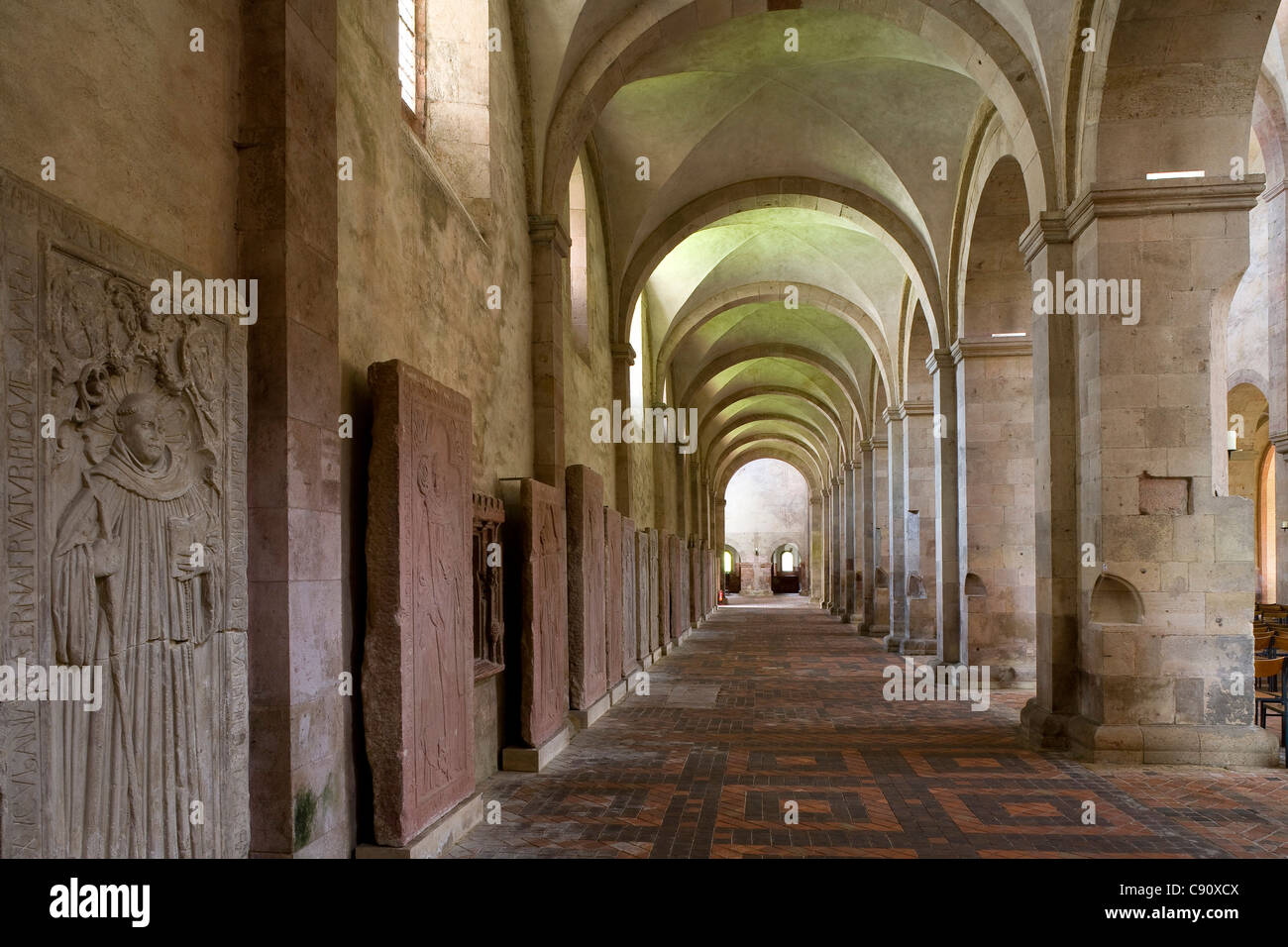 Eberbach abbey, a medieval monastery in Eltville am Rhein, Rheingau, Hesse, Germany, Europe Stock Photo