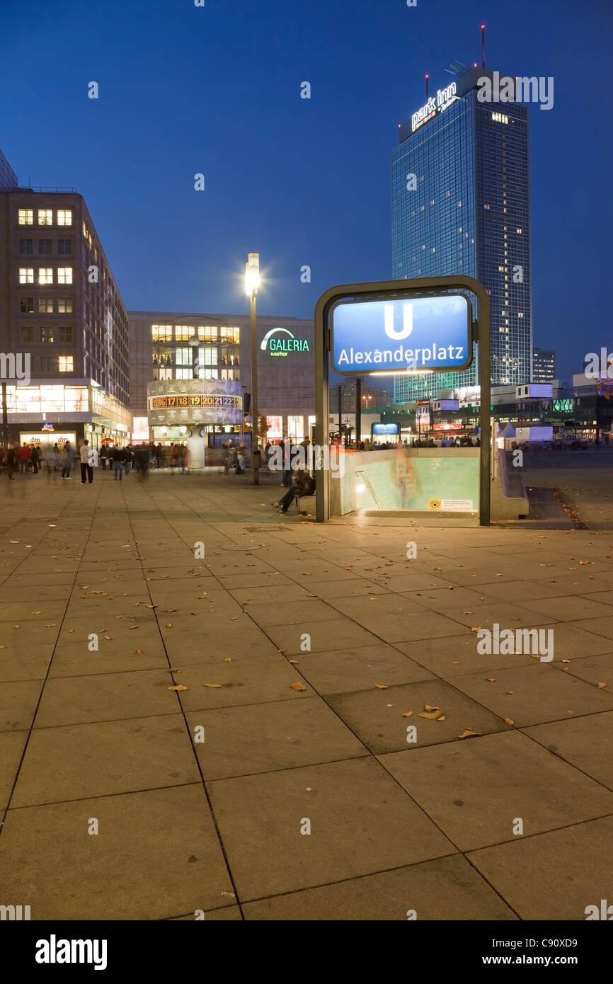 Alexanderplatz, Berlin, Germany Stock Photo