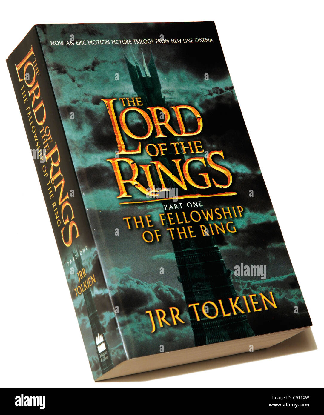 The Lord of the Rings by JRR Tolkein Stock Photo