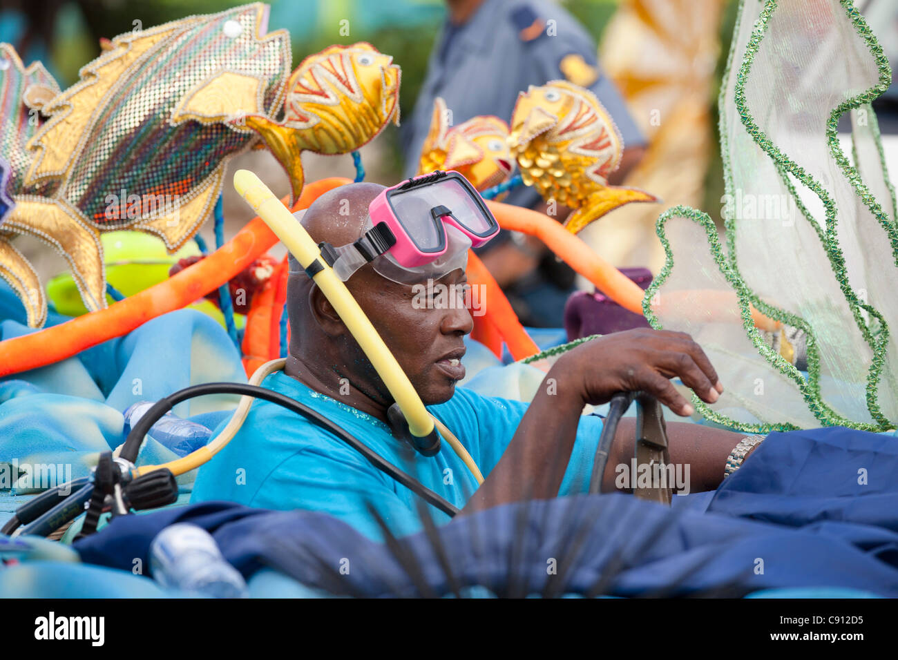 The Netherlands, Bonaire Island, Dutch Caribbean, Kralendijk, Carnival. Stock Photo