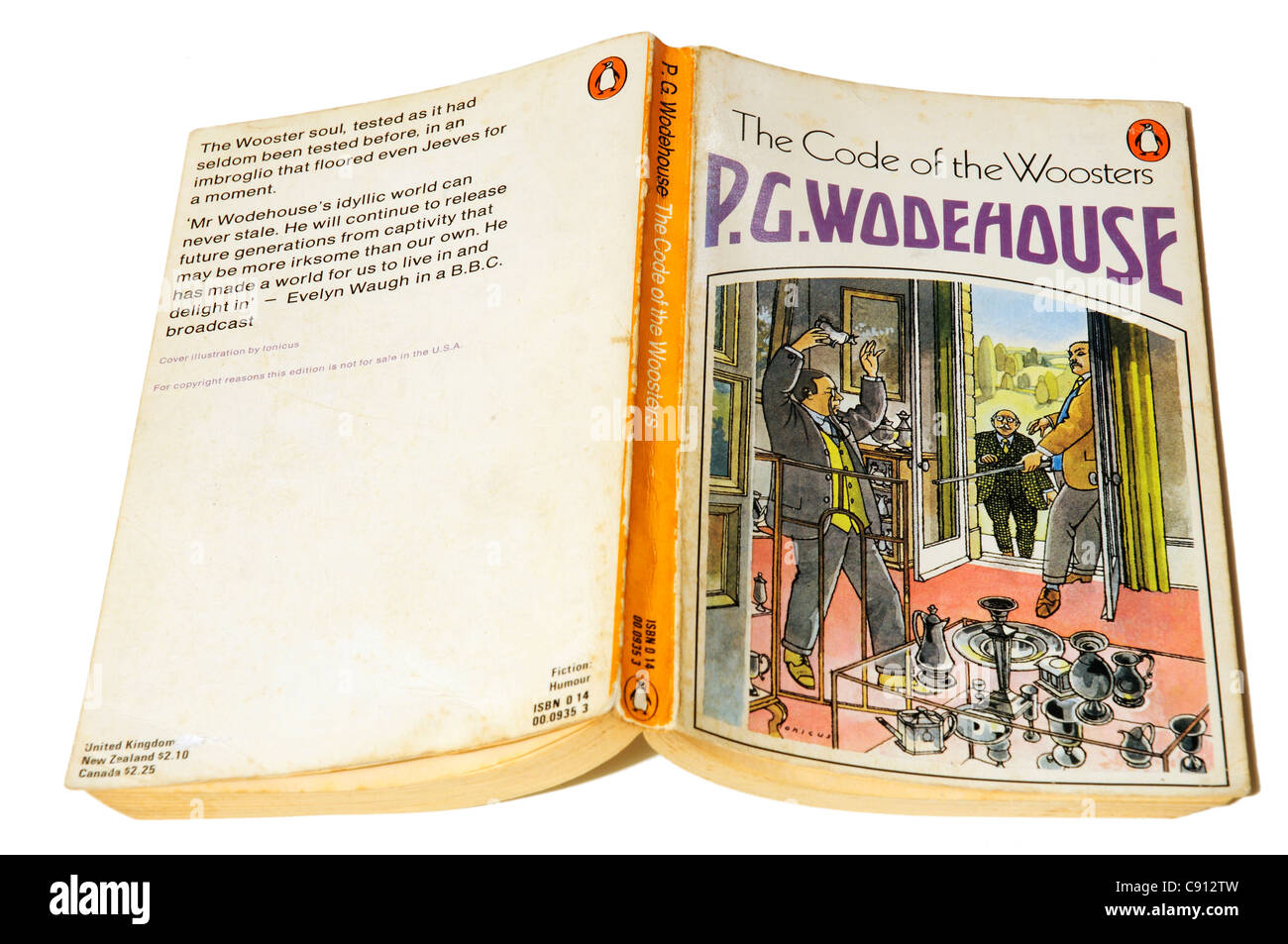 The Code of the Woosters by PG Wodehouse Stock Photo
