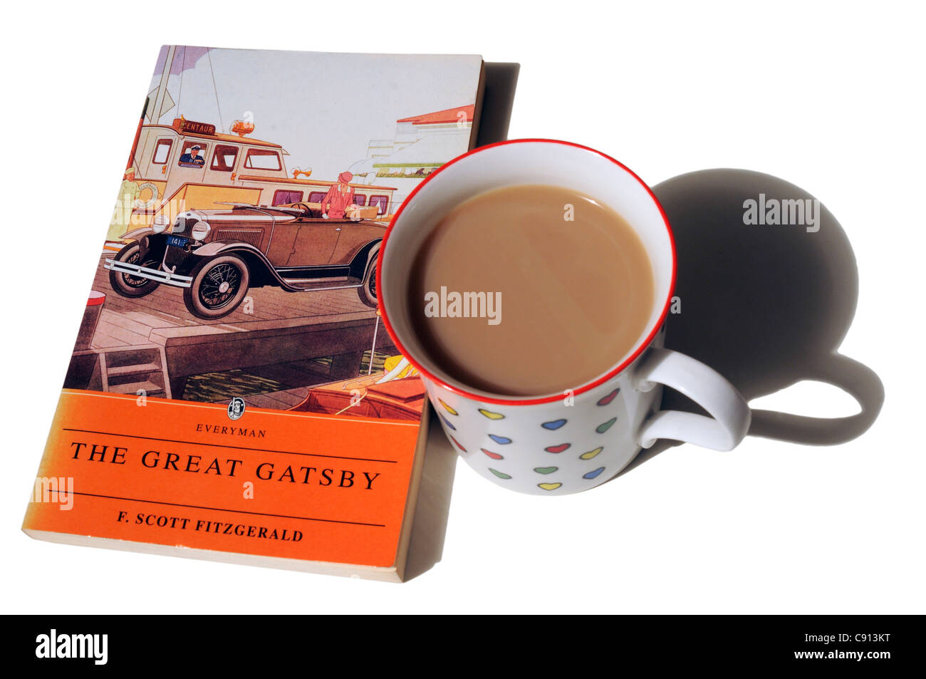 The Great Gatsby by F Scott Fitzgerald Stock Photo