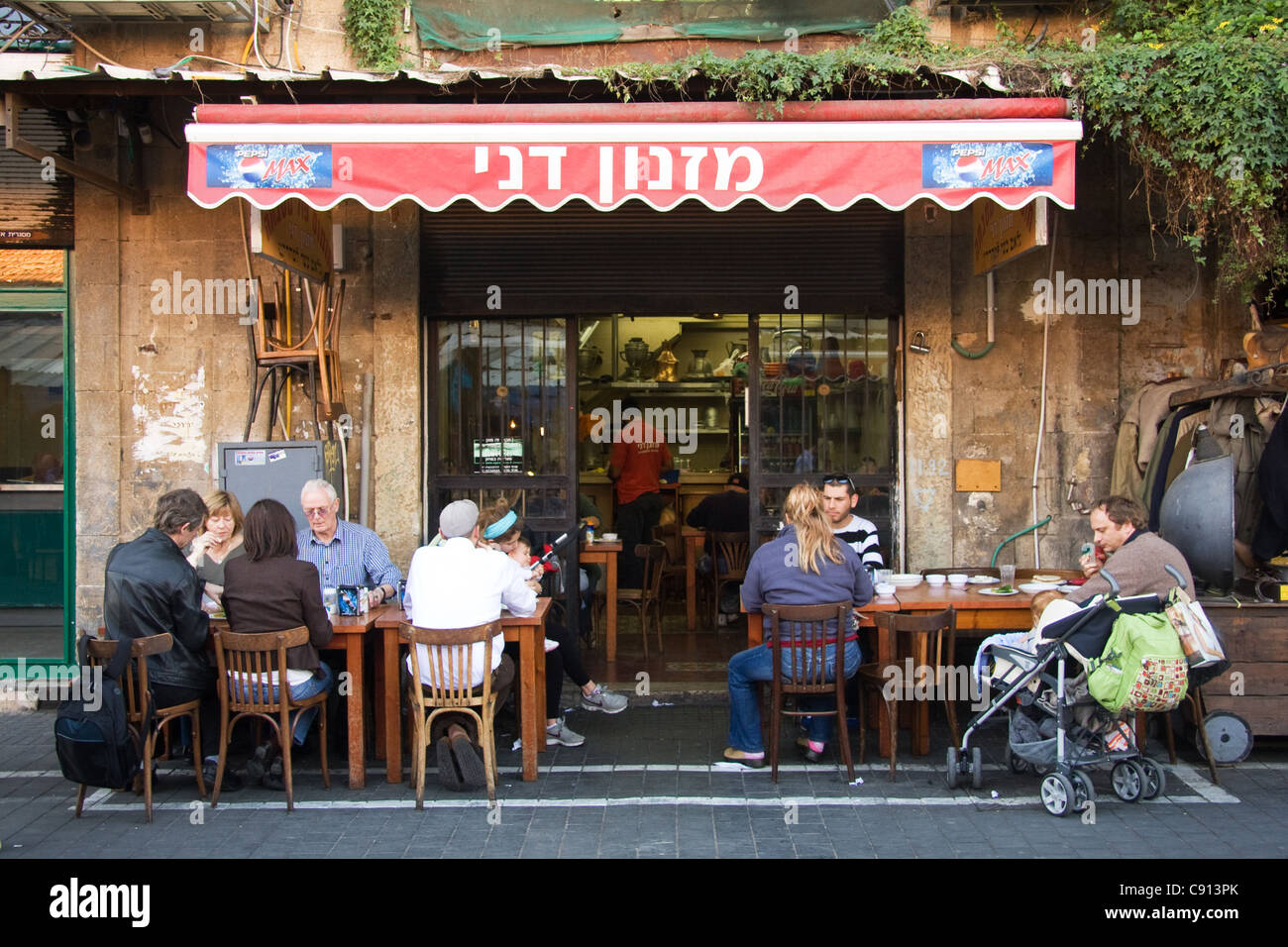 Street Cafe in Jaffa, Tel Aviv Israel Stock Photo Alamy