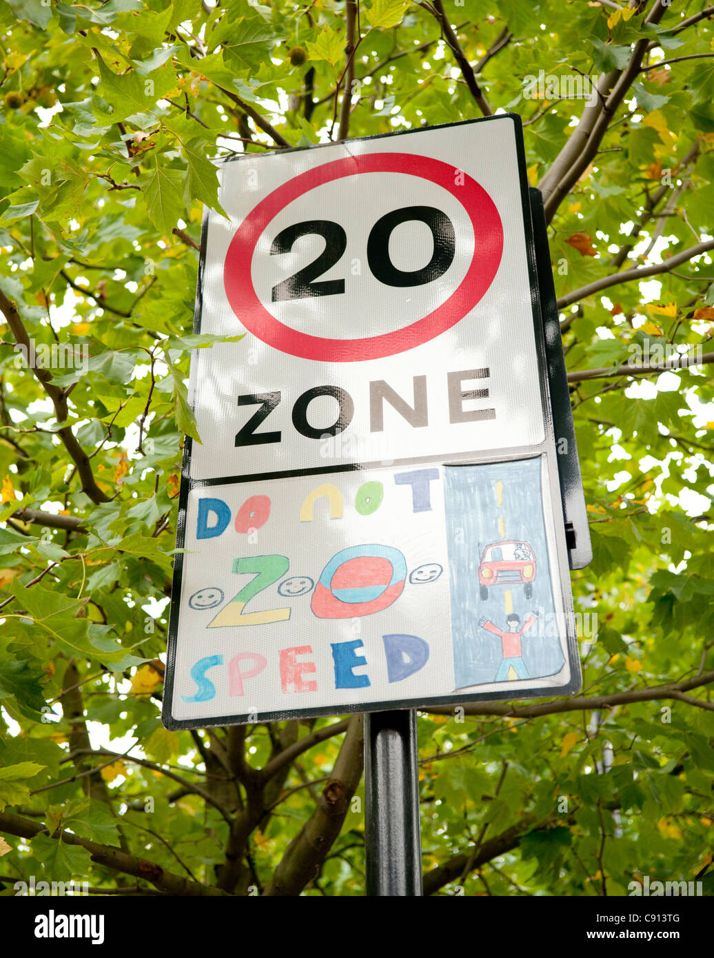 Many residential streets in London boroughs have a speed limit of 20